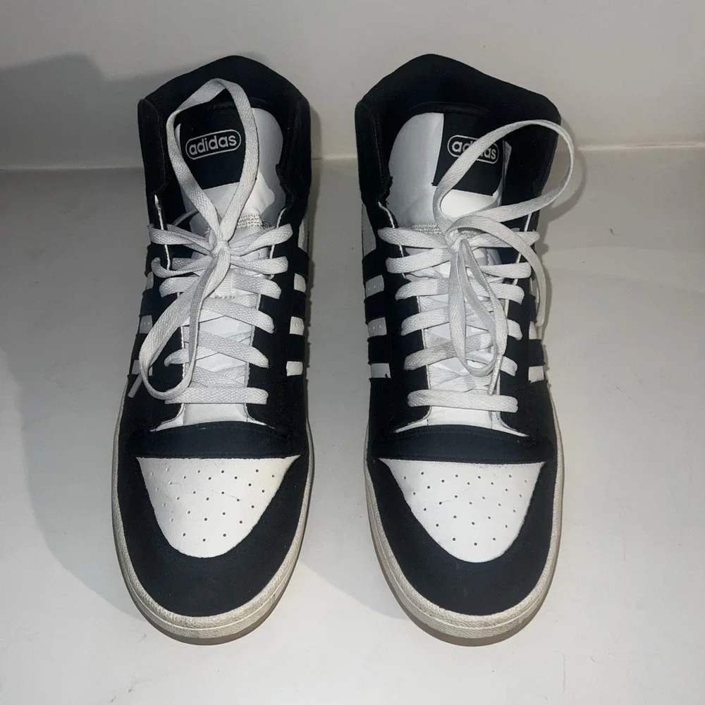 Adidas Break Start Sneaker Black White‎  Size 13 Basketball Mid Urban Streetwear